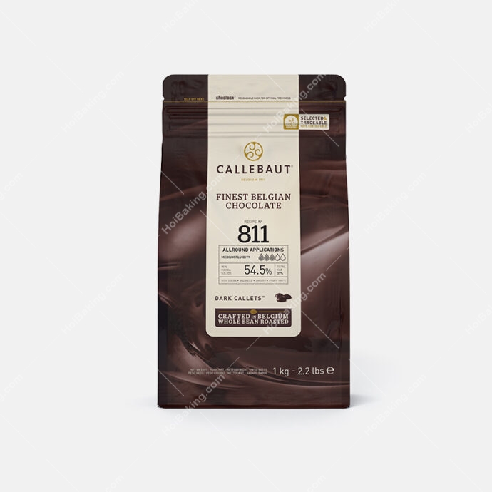 Callebaut 811 Dark Couverture 54.5% - Image 3