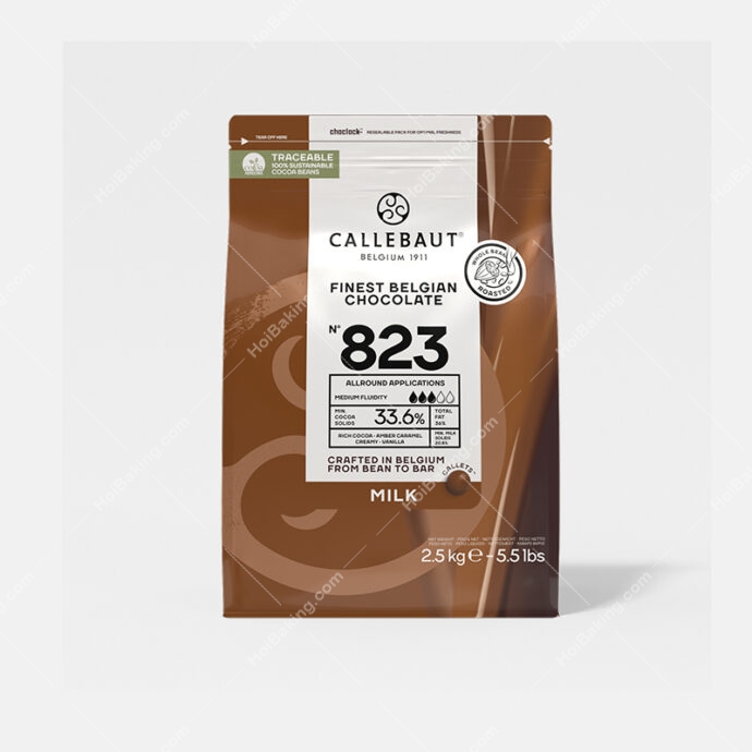 Callebaut 823 Milk Couverture 33.6%