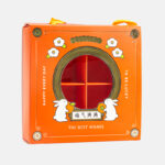 4'S Mini Rabbit Window Orange Handbag Box 12PCS