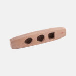 3 Holes Wooden Mooncake Mould (Flower)