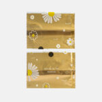 MC Design P/Bag Gold Daisy [9x11.5CM] +/- 100PCS