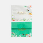 MC Design P/Bag Sweet Time (GreenWhite) [10x13.5CM] +/-100PCS