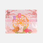 MC Design Plastic Bag Rainbow Bunny [10x13.5CM] +/- 100PCS