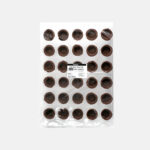 Tart Base Round Chocolate 38C Small Straight 30PCS