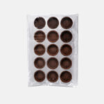 Tart Base Round Chocolate 60S Medium Straight 15PCS