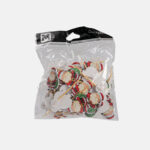 Santa with Bag on Pick (TAG) 10PCS