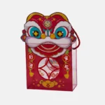 5.5X2.7X5.5IN Trans Lion Dance Hand Box 10PCS (BX519B)