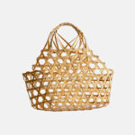 Bamboo Basket with Handle