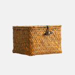 Palm Leaf Basket Square 14x14x9CM