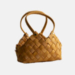 Rect Wooden Basket Medium (M Shape) 26x13.5x12CM