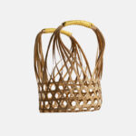 Round Bamboo Basket (MEDIUM/NATURAL) 17X7.5CM