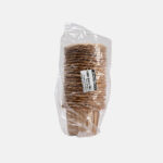 Pleated Hat Shape Paper Cup 30pcs [Lite Brown]