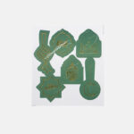 Raya Theme Deco Card (Gold Stamping) 10PCS
