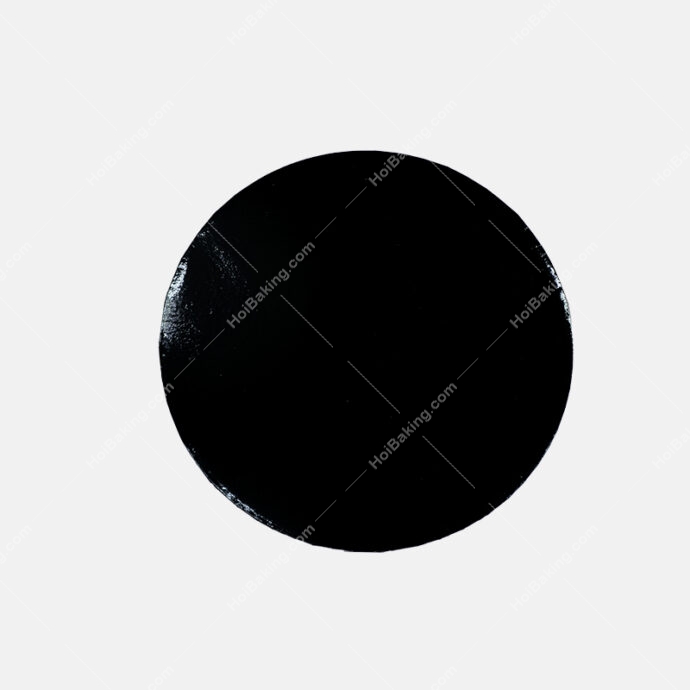 Round Cake Board (Black) - Image 3