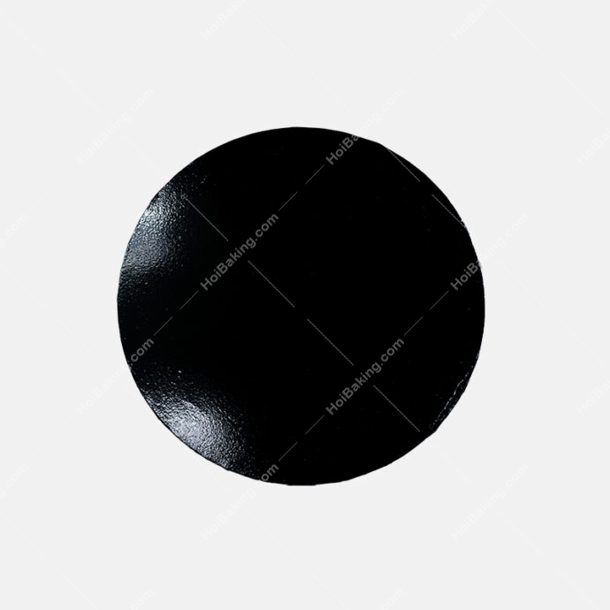 Round Cake Board (Black) - Image 4