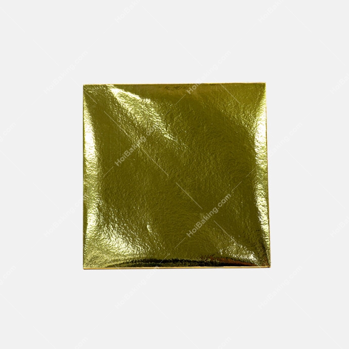 Square Cake Board (Gold) 1PCS - Image 2