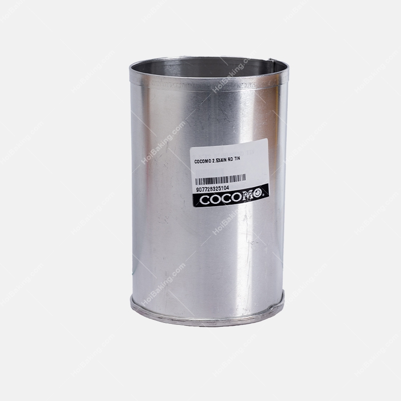 cocomo 2.5x4in RD tin COCOMO 2.5x4IN Round Tin - Image 1