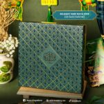 25CAV Hard Box (T&B) RAYA -Dark Green [22.5X22.5X5CM]