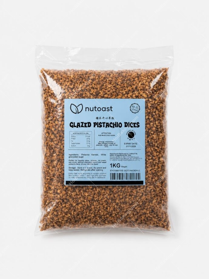 Nutoast Glazed Pistachio Dices - Image 2