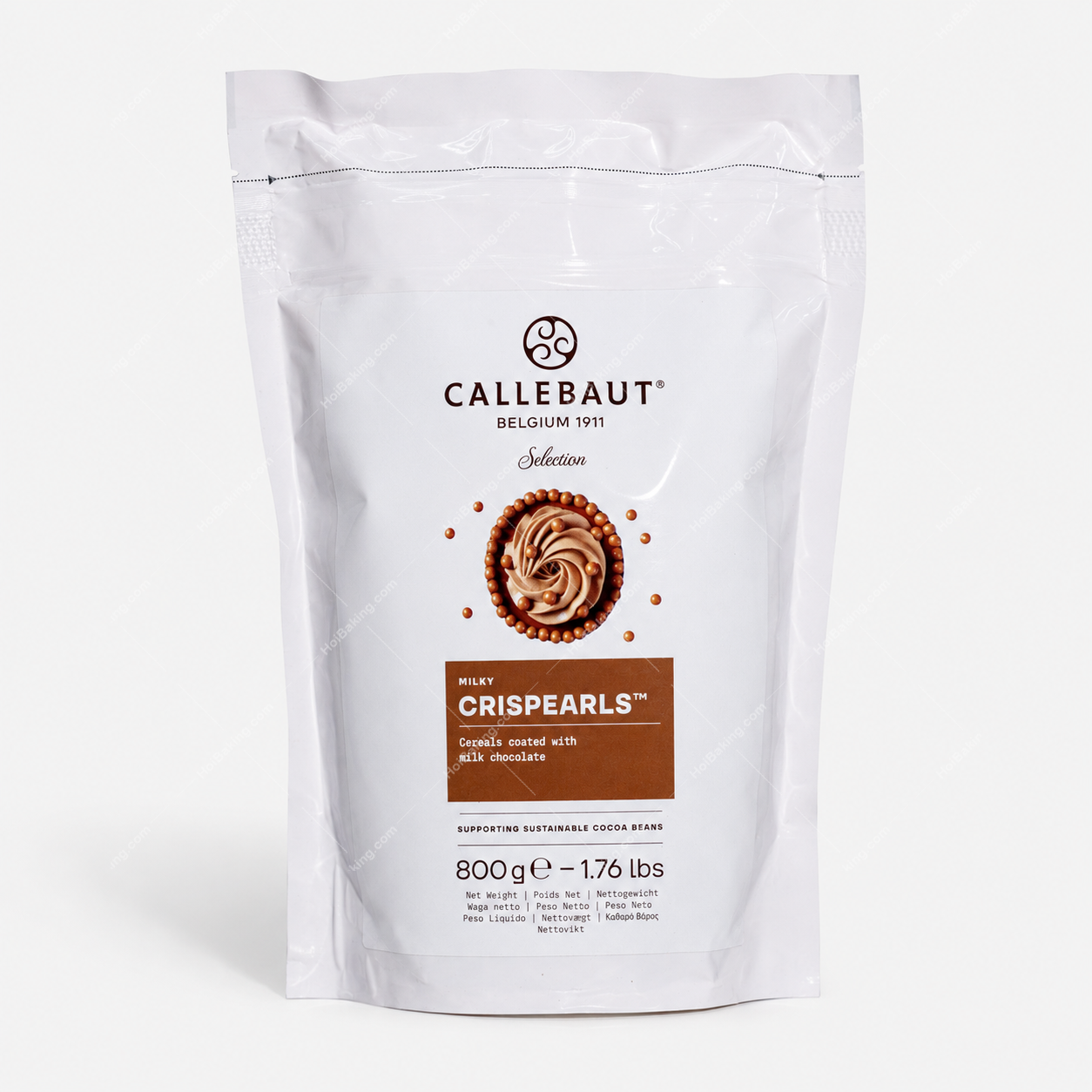 callebaut crispearls milk chocolate 800g Mona Lisa Crispearl Chocolate - Image 1